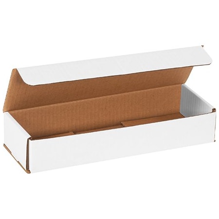 Bsc Preferred 12 x 4 x 2'' White Corrugated Mailers, 50PK BUY00017994